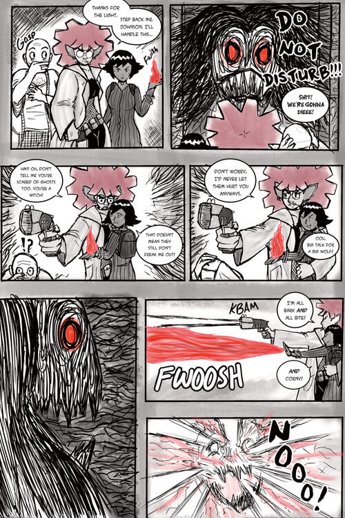 Hallway Haunting page