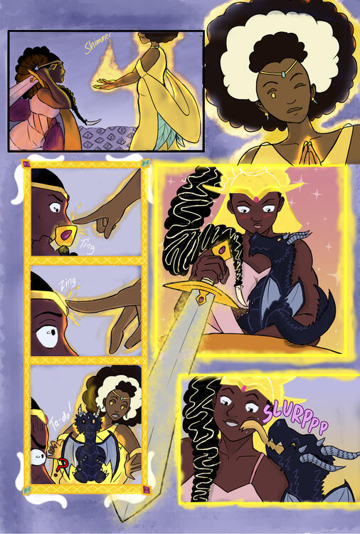 The Princess Awakens page 2