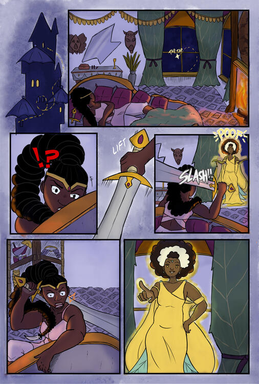 The Princess Awakens page 1