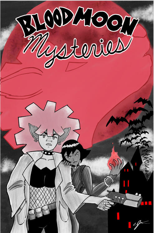 BMM Black &amp; Bloody Illustration