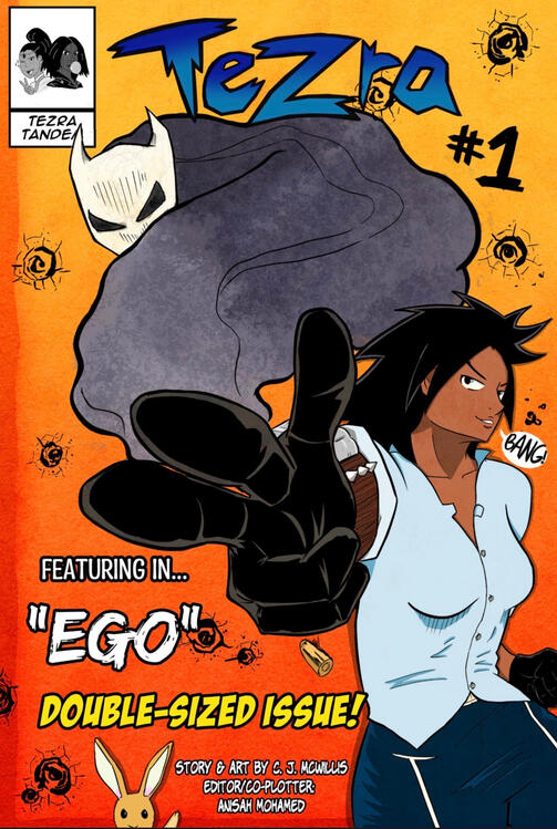 Tezra #1 Comic Cover