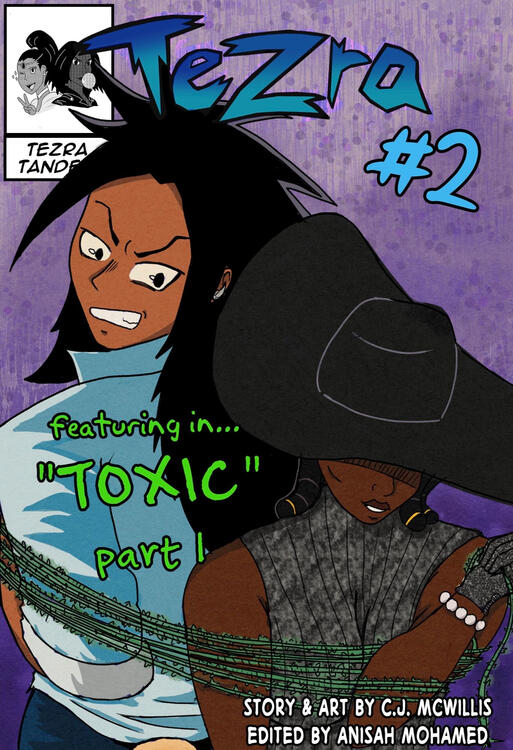 Tezra #2 Comic Cover